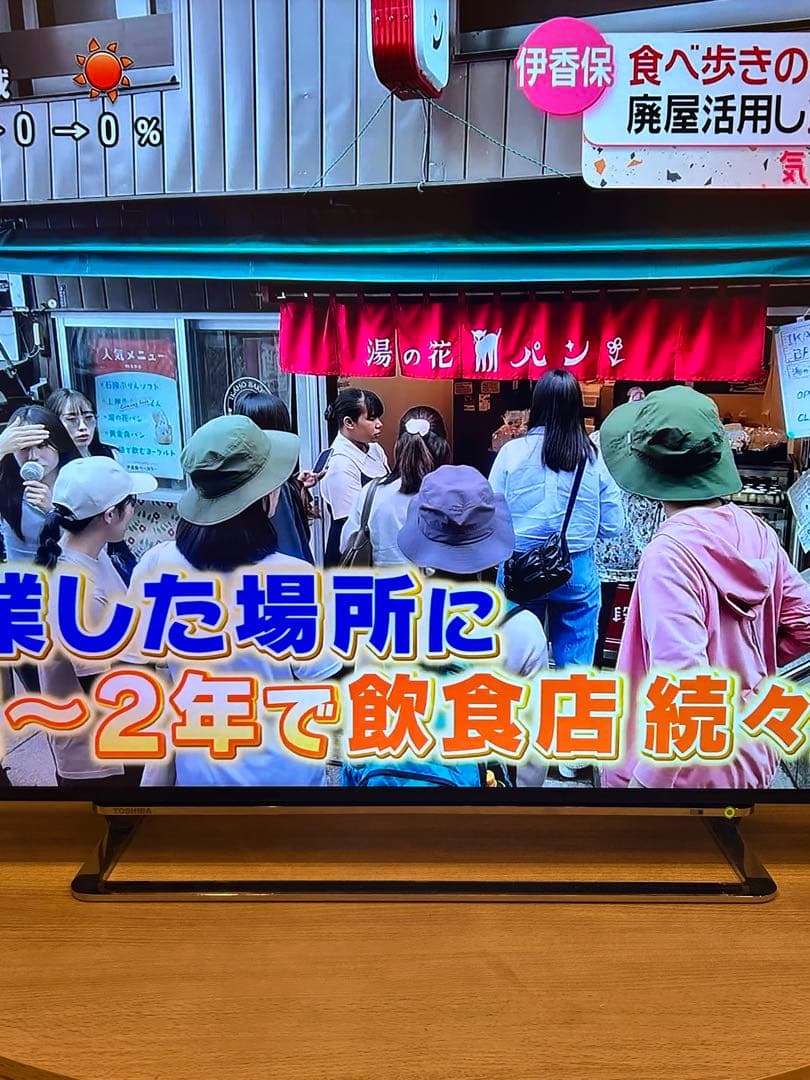 TOSHIBA東芝　REGZA　55J10X 2015年製 55インチ　二画面