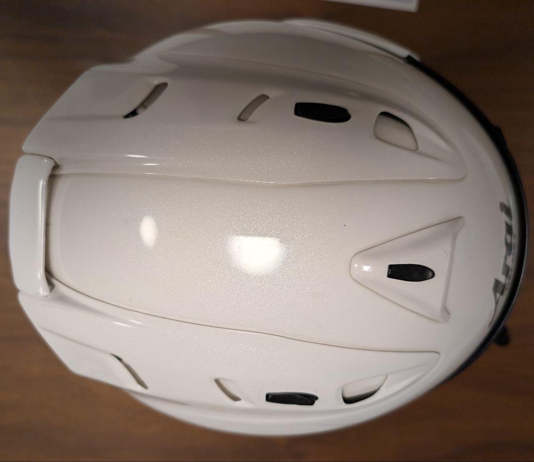 Arai SZ-RAM4 ジェットヘルメット61-62cmホワイトミラーシールド