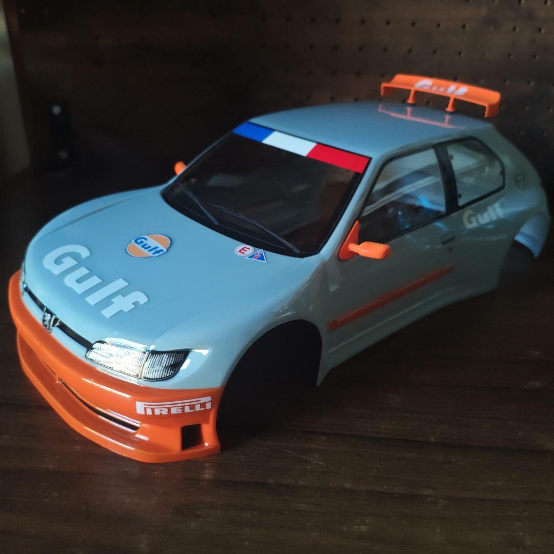 タミヤ　プジョー　スペアボディ　ボディ