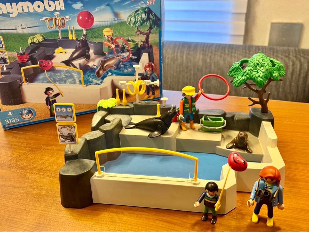 プレイモービル 海の生き物系まとめ売り＋おまけ付き【3135】【4489】