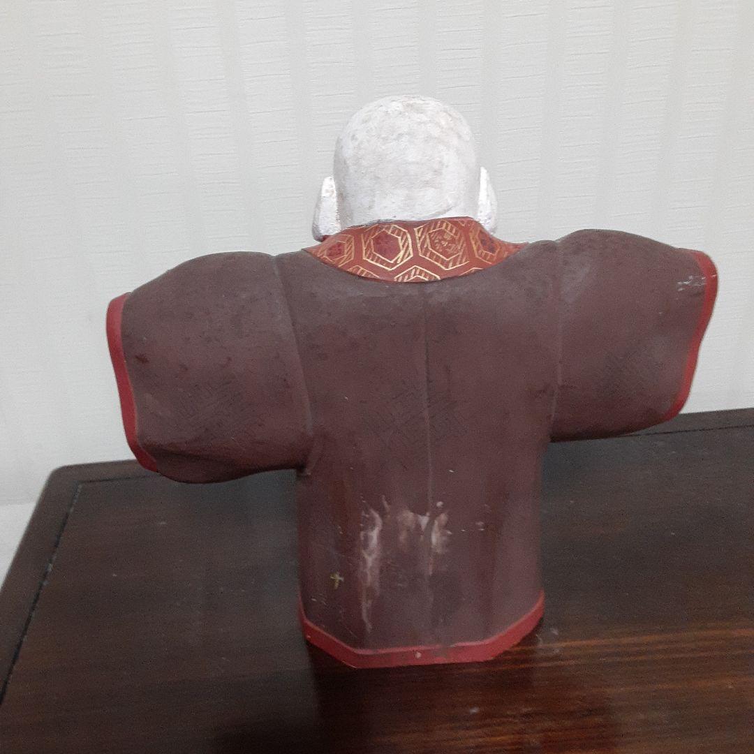 木彫り人形　嵯峨人形のながれをくむもの(明治時代)