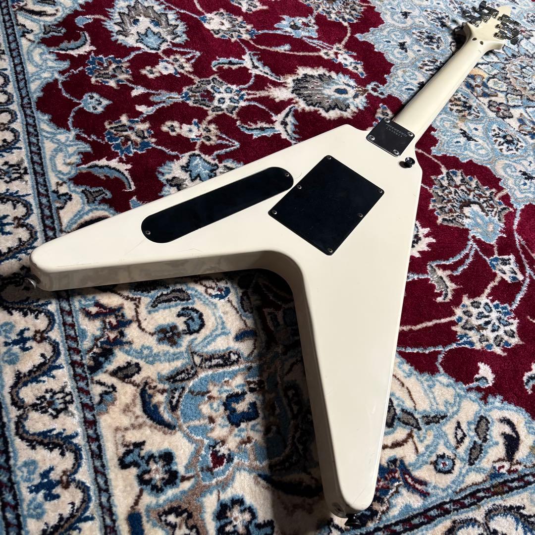 レア　Fernandes BSV-70 フライングV ホワイト　ヴィンテージ