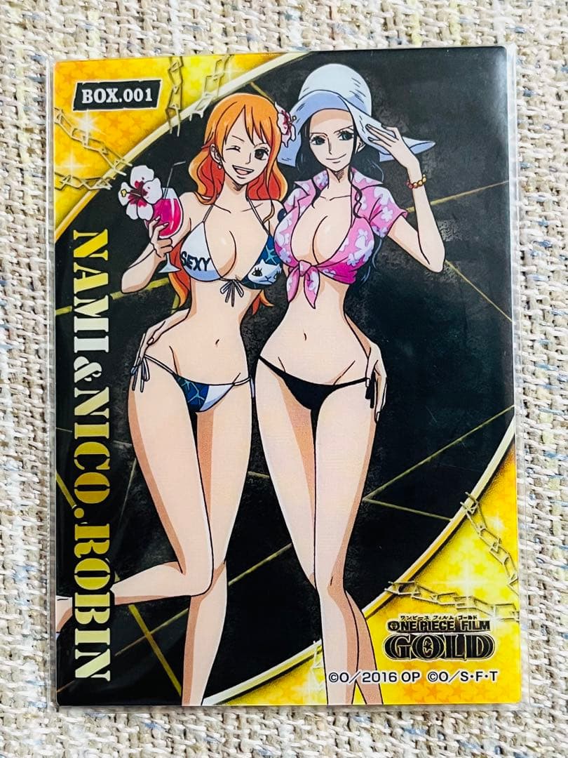 ワンピース クリアカードコレクションガム FILM GOLD コンプ 特典 輩