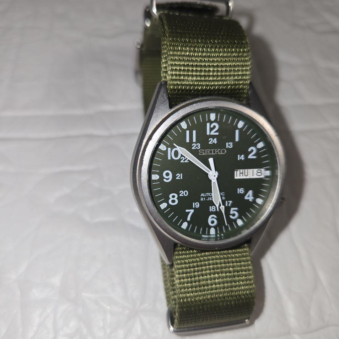 【極美品✨️】SEIKO 7S26 自動巻き ミリタリー