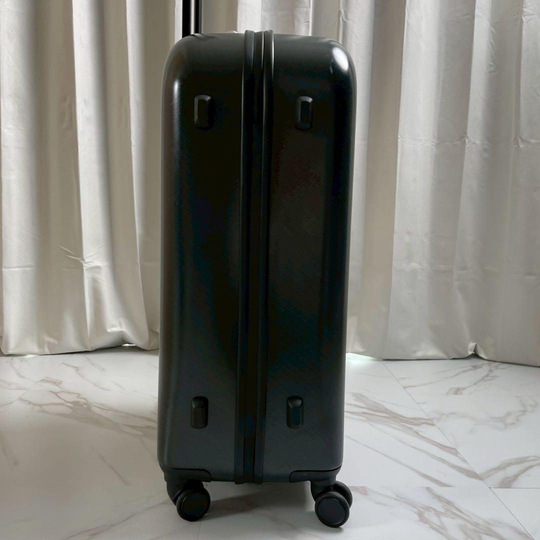 ミニクーパー　キャリーケース　黒　旅行　ロゴ　4輪　ファスナー　ロック式