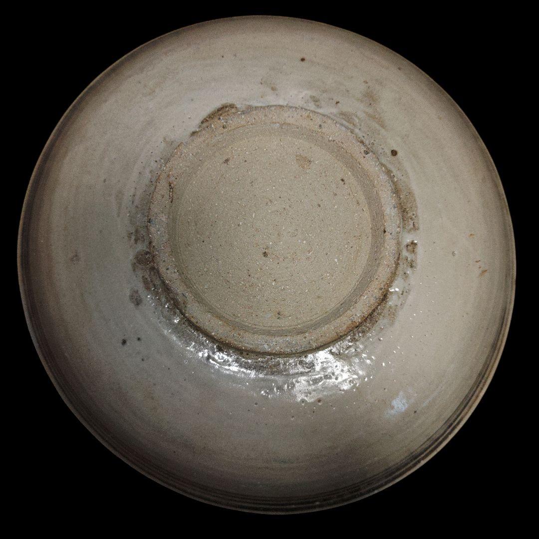 タイ　宋胡録　鉄花絵皿　鑑賞用