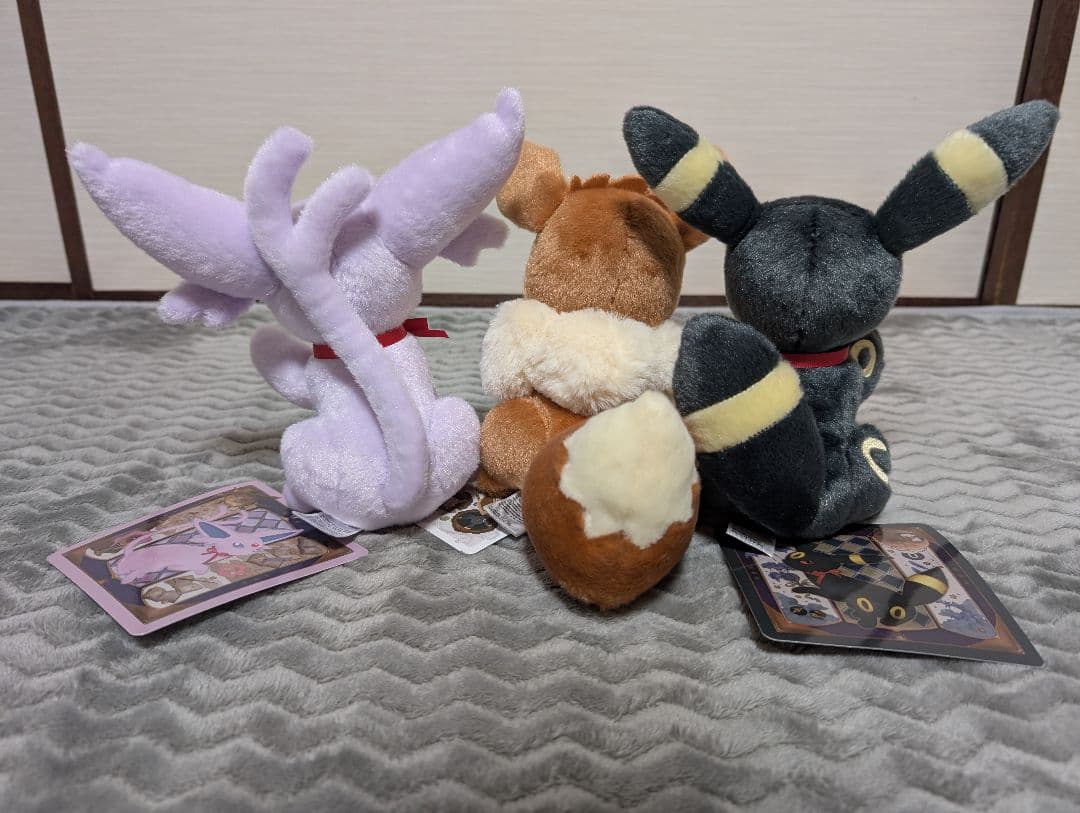 3種セット Eevee Collection　ぬいぐるみ　ブースター　サンダース