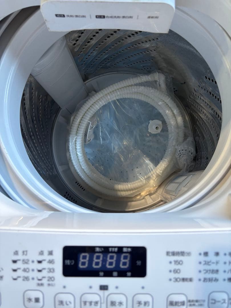 RoRo 縦型洗濯機 2023年製 7kgインベーダー※一週間保証あり