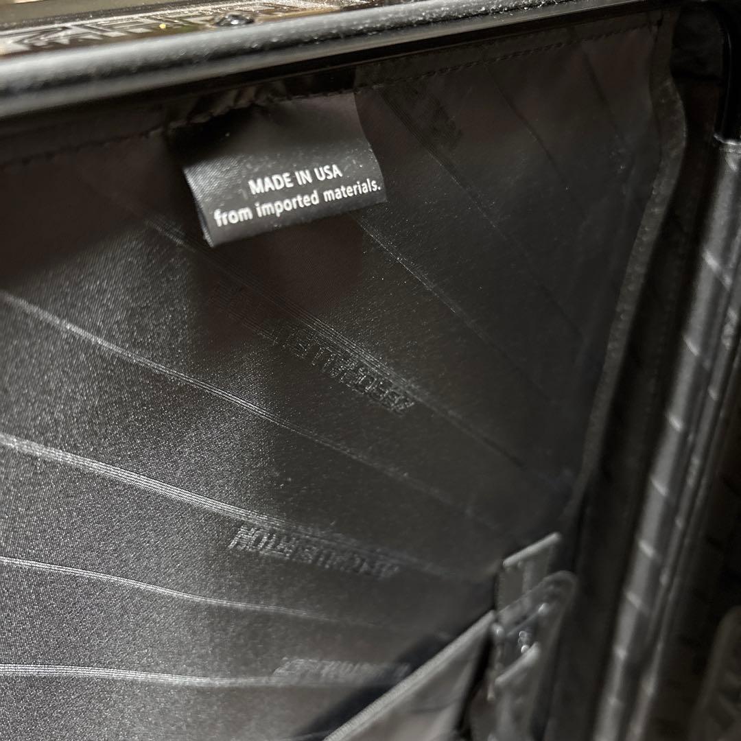 ゼロハリバートン　アメリカ製ステルス　マットブラックGeoAluminum3.0