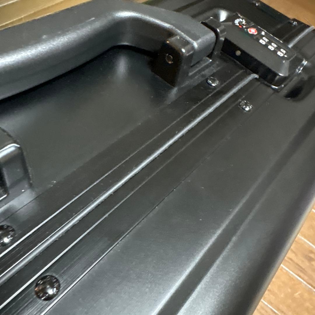 ゼロハリバートン　アメリカ製ステルス　マットブラックGeoAluminum3.0