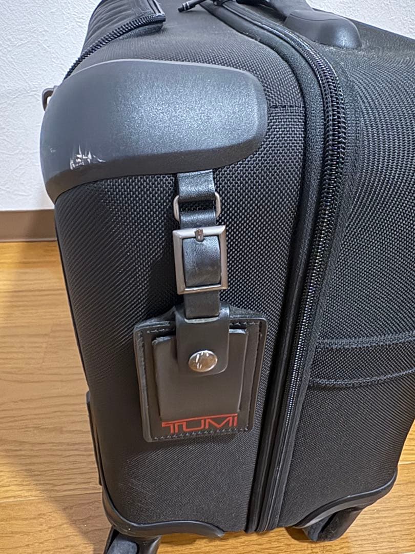 TUMI ブラック ナイロン キャリーケース 4輪