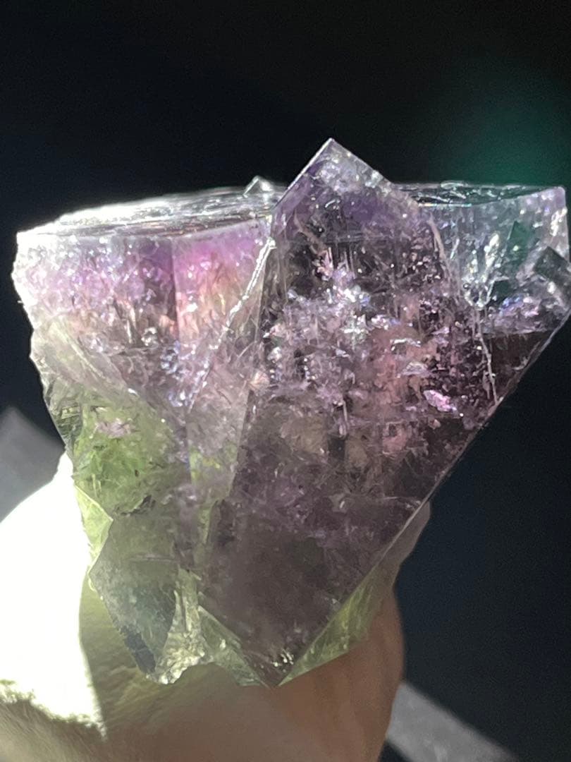 【標本no.01】フローライト Purple Rain Pocket UK