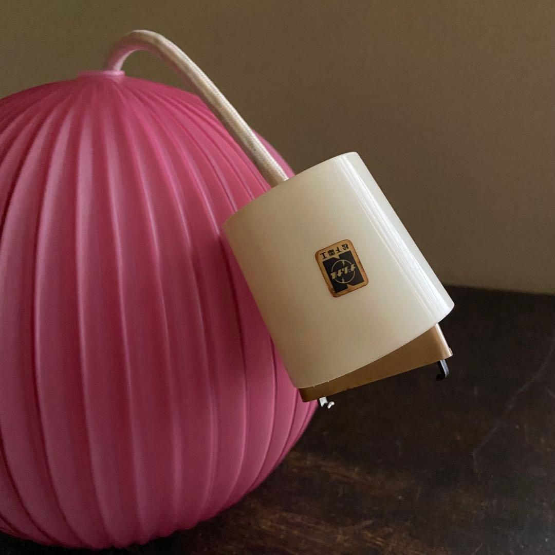 昭和レトロ　70’sペンダントライト　ビンテージ照明