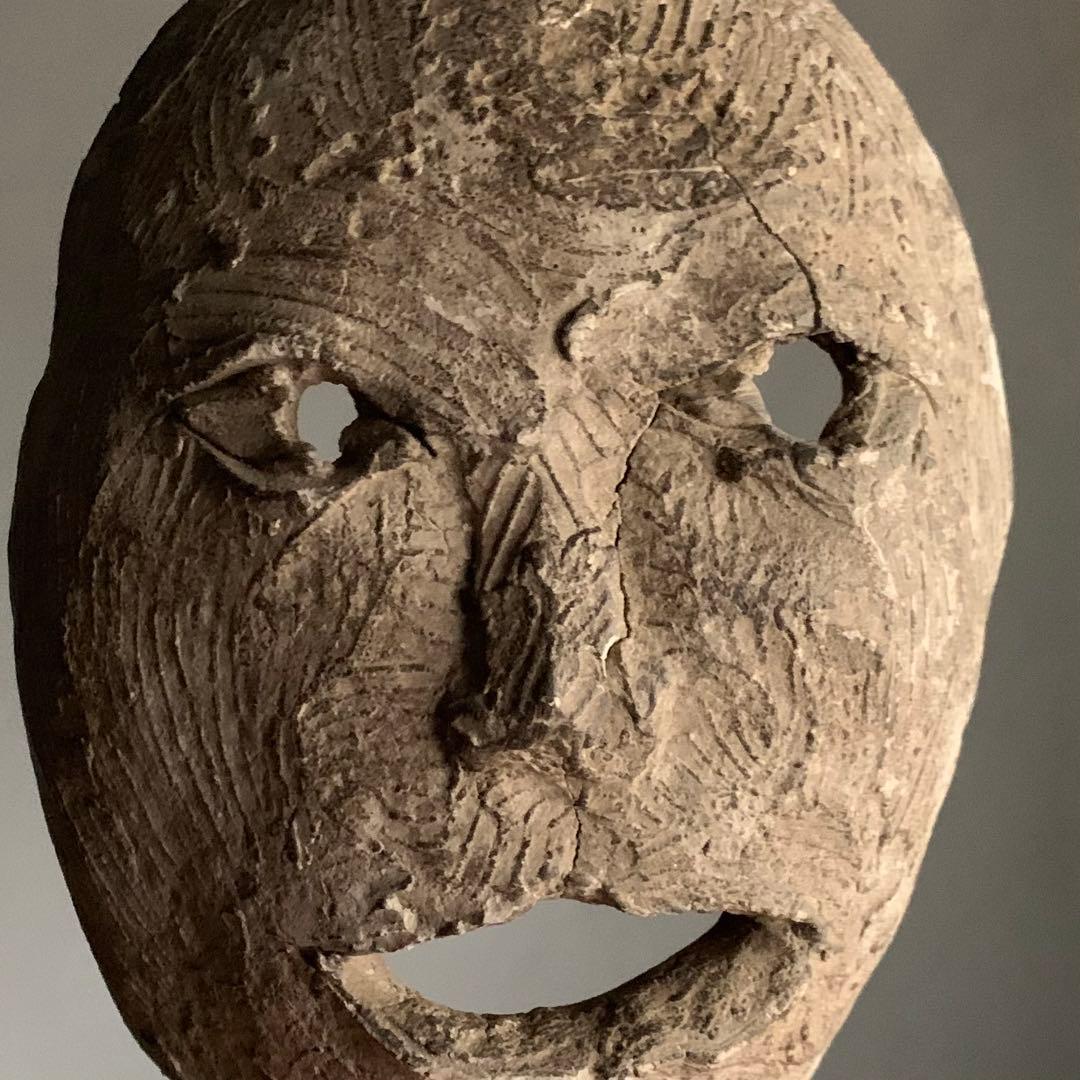 熊谷幸治 さんの 人面土器 現代美術 仮面 アート