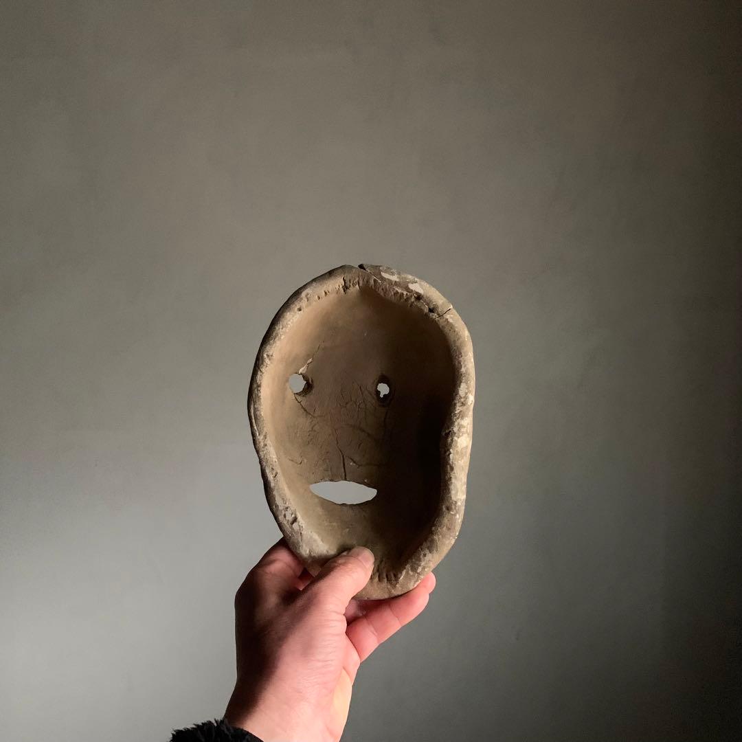 熊谷幸治 さんの 人面土器 現代美術 仮面 アート