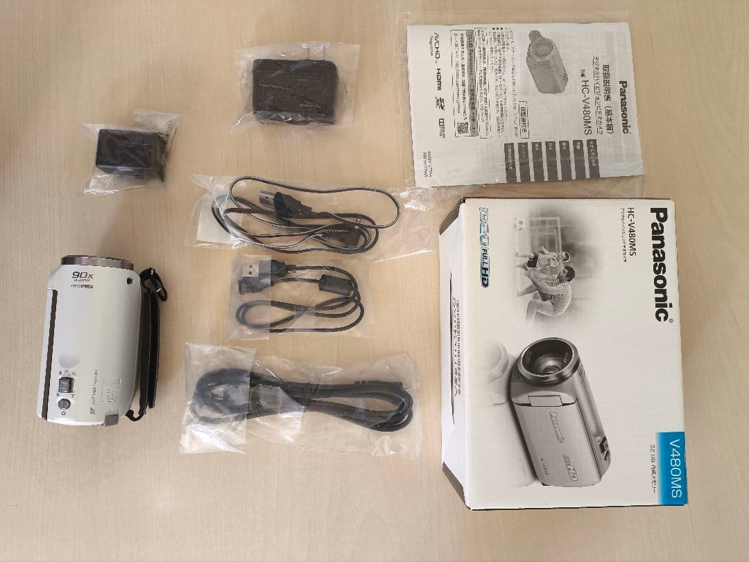 Panasonic HC-V480MS ビデオカメラ