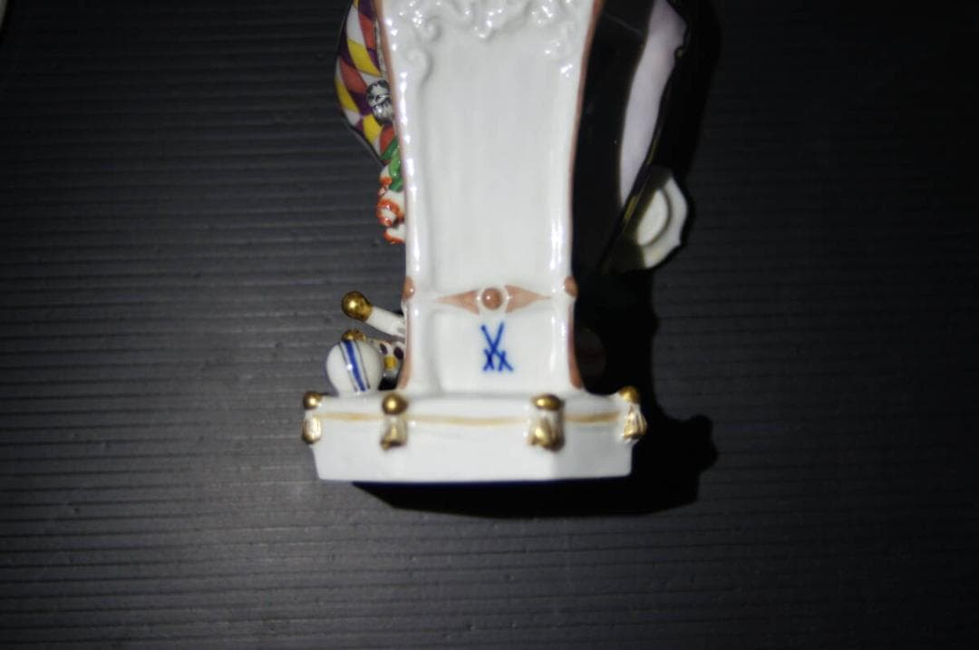 マイセン 道化師ジャグラー Meissen シュトラング＆ブレッチュナイダー作