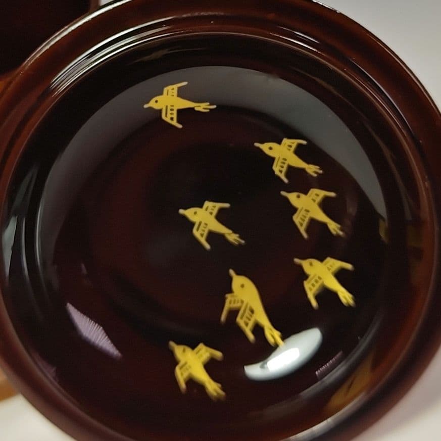 イ687　棗『高橋正良作』 『淡々斎好　苫屋　棗　共箱』茶道具　漆塗