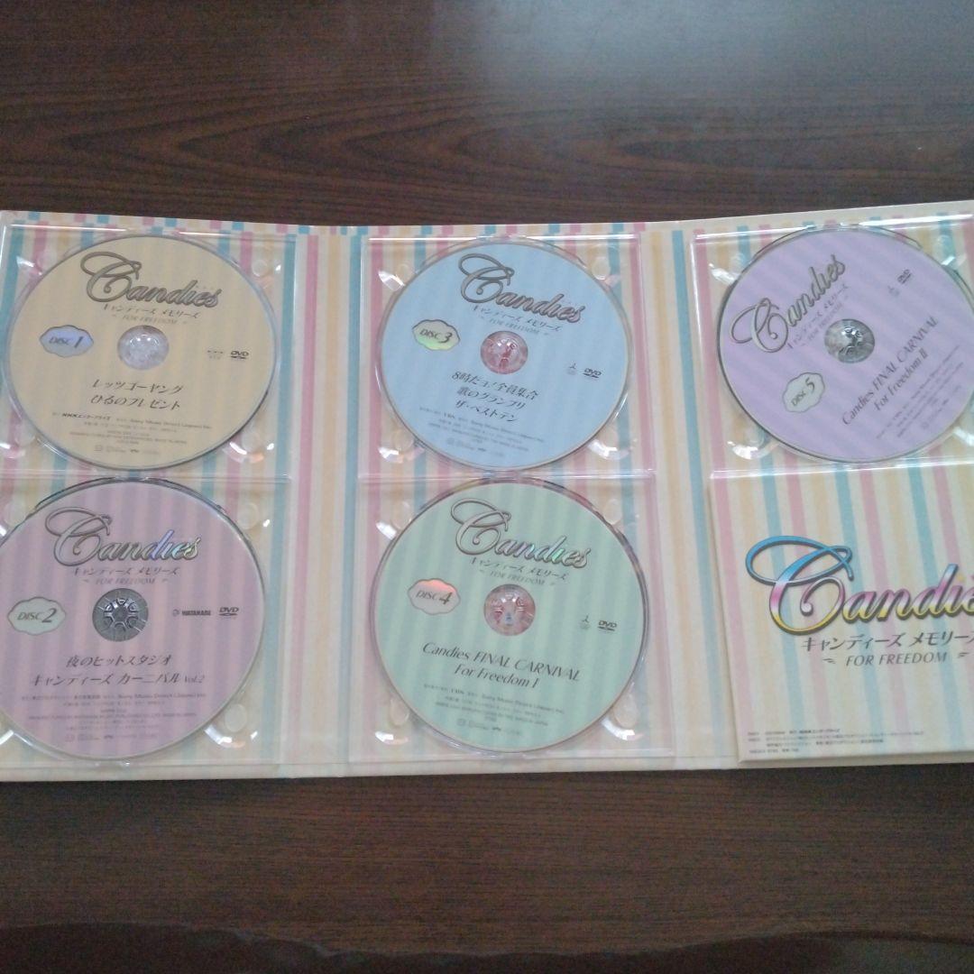 値下げ　キャンディーズ メモリーズ DVD 5枚組