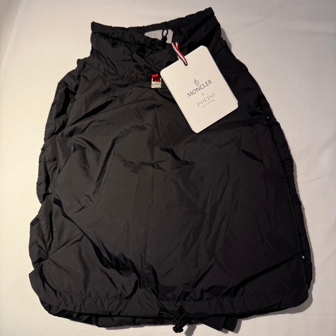 ダウンジャケット 犬 MONCLER モンクレール ブラック 黒 ドッグベスト