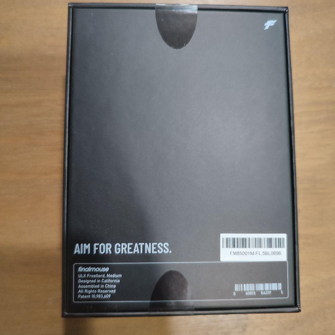 新品未開封　finalmouse　ULX Frostlord　Medium　М