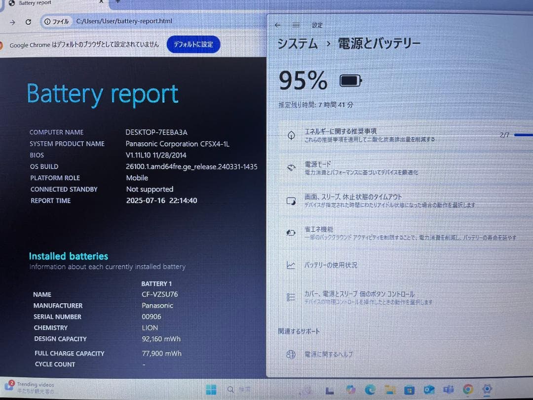 Win11搭載 CF-SX4 メモリ12GB SSD128GB 外装難あり