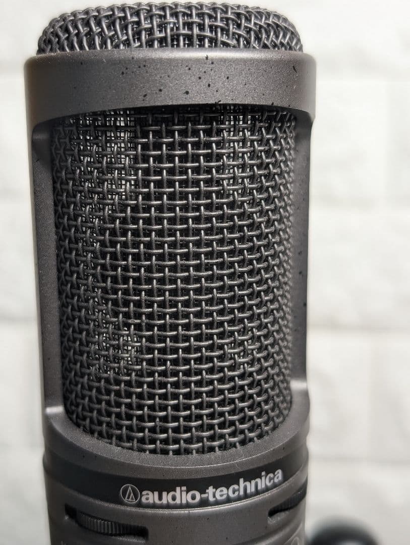 コンデンサーマイク audio-technica AT2020USB+