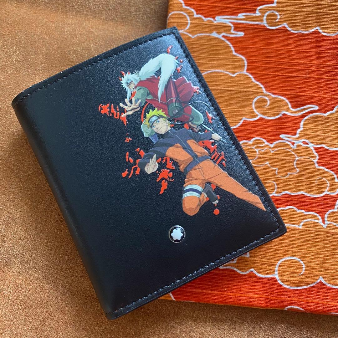 【新品未使用品】モンブラン×NARUTO-ナルト-疾風伝コンパクトウォレット
