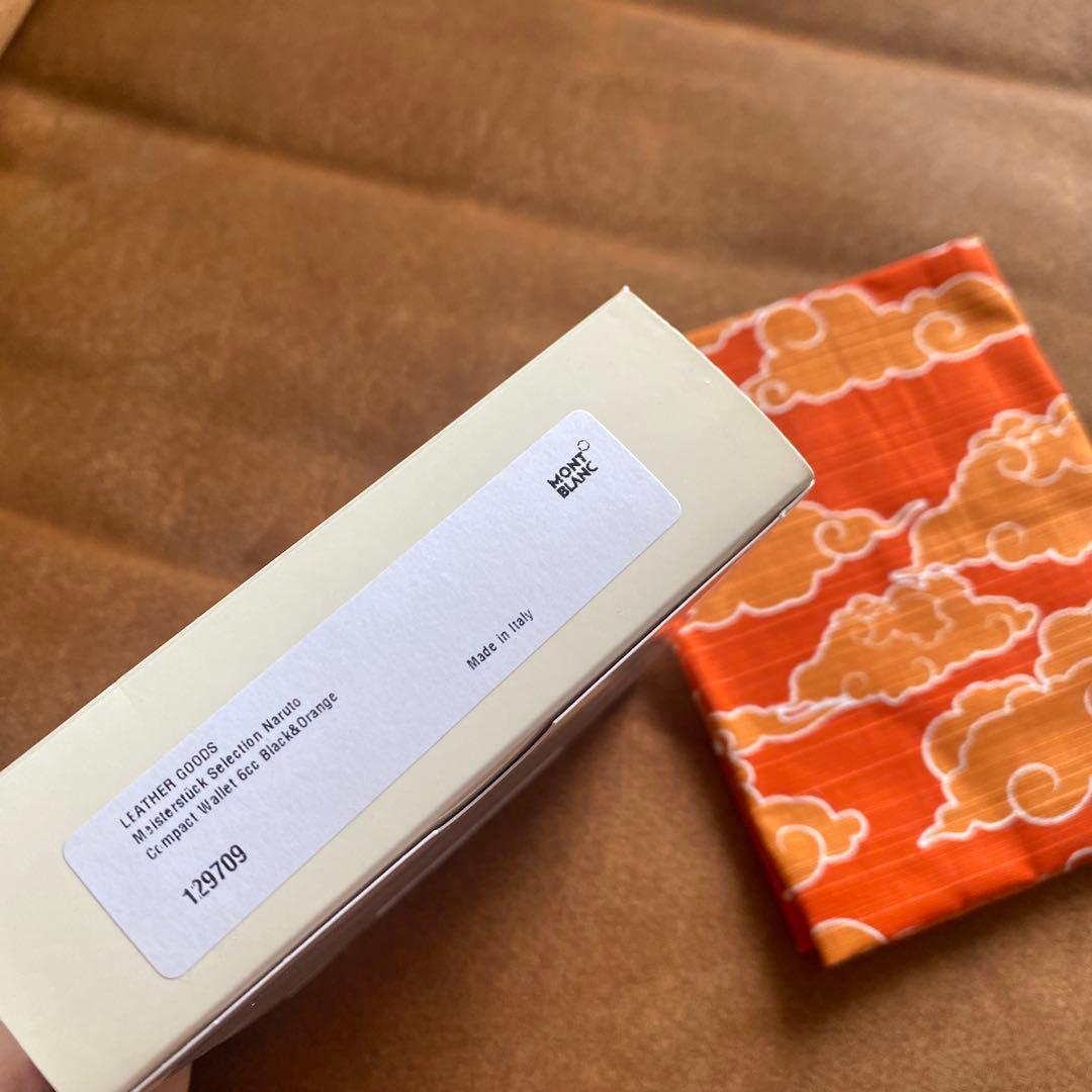 【新品未使用品】モンブラン×NARUTO-ナルト-疾風伝コンパクトウォレット