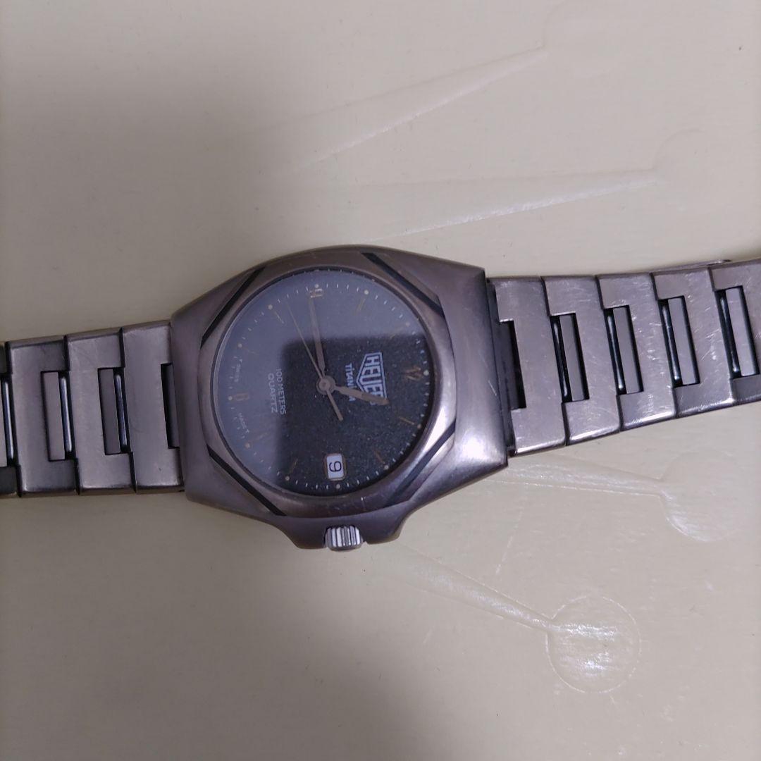 稀少　ホイヤー　チタニウム　プロフェッショナル１００Ｍ　メンズ　クォーツ