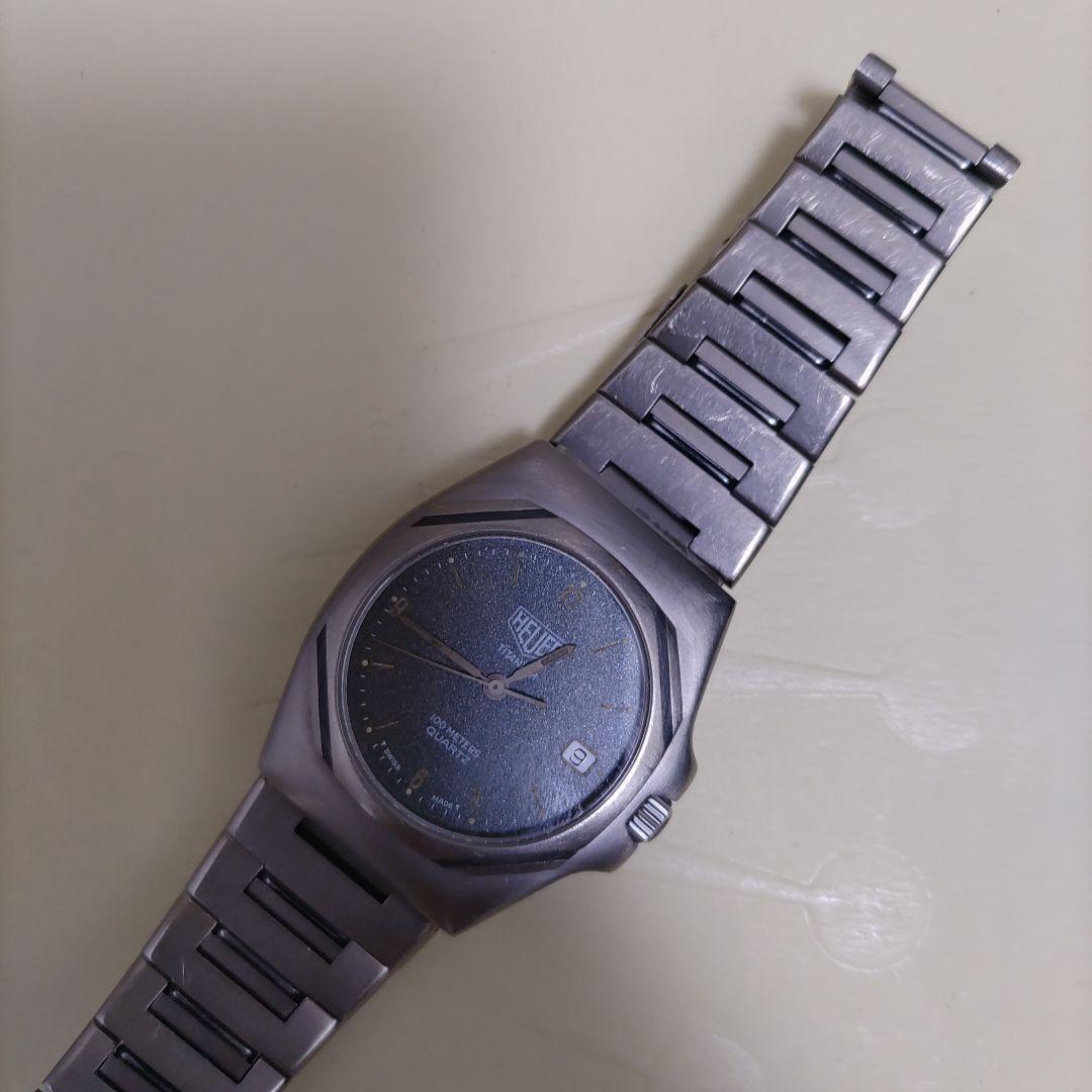 稀少　ホイヤー　チタニウム　プロフェッショナル１００Ｍ　メンズ　クォーツ