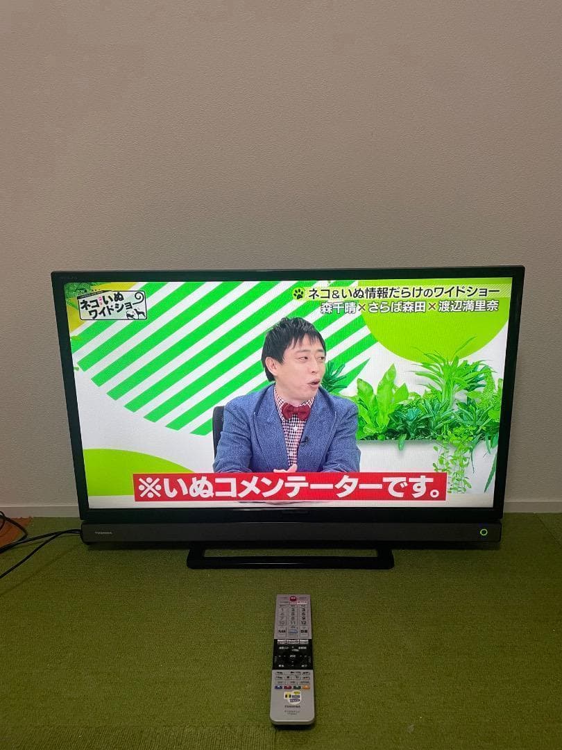 東芝 液晶テレビ 32V型 REGZA 32V31 ハイビジョン 2018年製