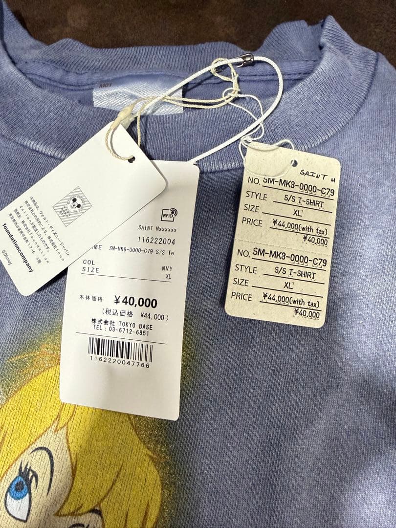 セントマイケル　TINKER BELL ディズニー　tシャツ　国内正規品　XL