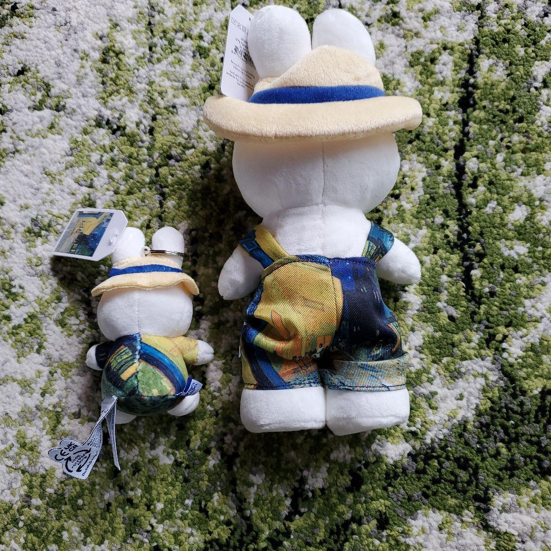 ゴッホ展　限定　神戸市博物館　ミッフィー ぬいぐるみ 2体セット