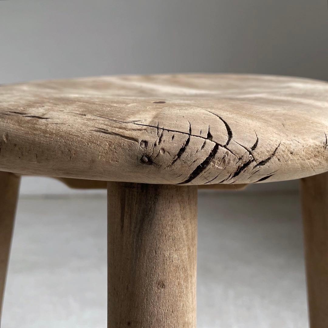 古いスツール　レトロ　丸椅子　古道具　アンティーク