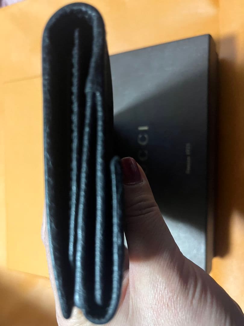 GUCCI ブラック 二つ折り財布セット割引有