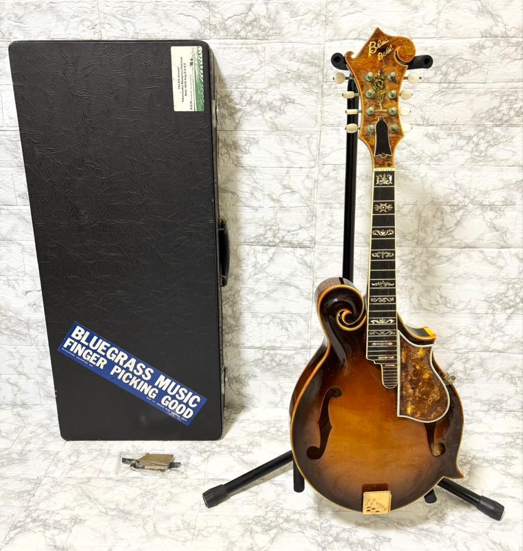 【希少】BlueBell フラットマンドリン F-16 小坂部氏サイン ジャンク