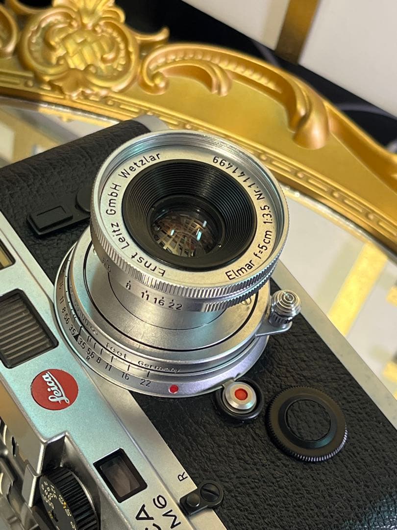 LEICA M6 フィルムカメラ Elmar 50mm f3.5整備品