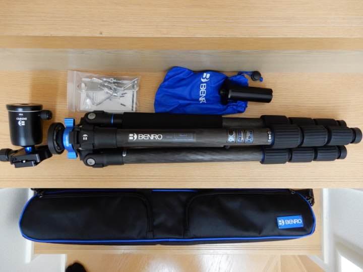 【値引き！】 Benro TMA28C、Benro V2E、ケースの３点セット