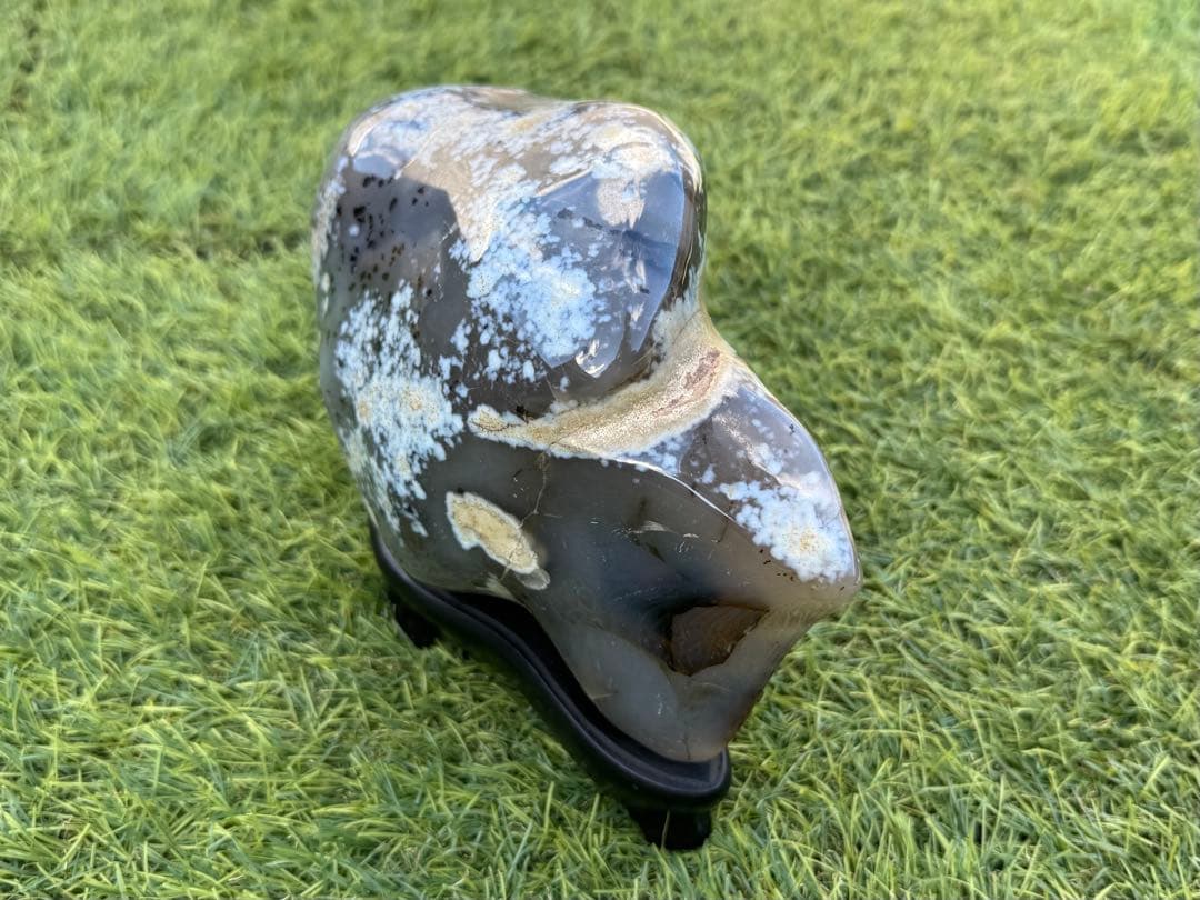 金魚 瑪瑙 メノウ 天然石 鑑賞石 アゲート 自然石 水晶 インテリア 置物