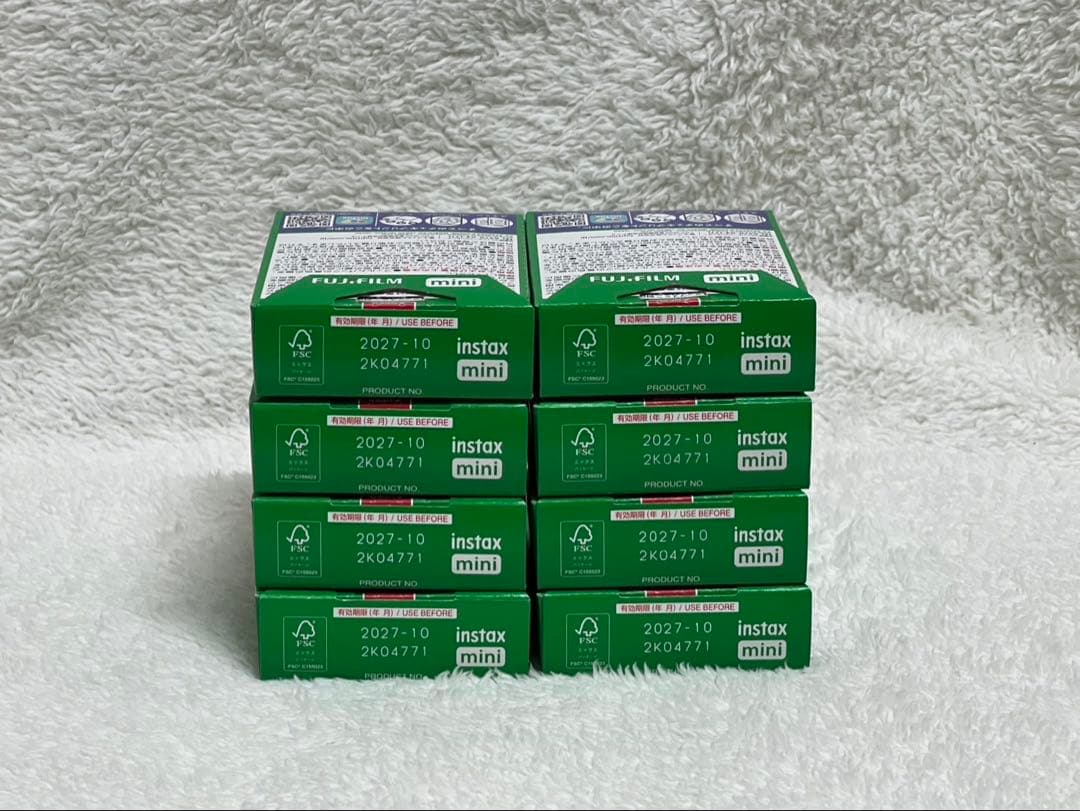instax mini フィルム 10枚×8箱セット FUJIFILM チェキ