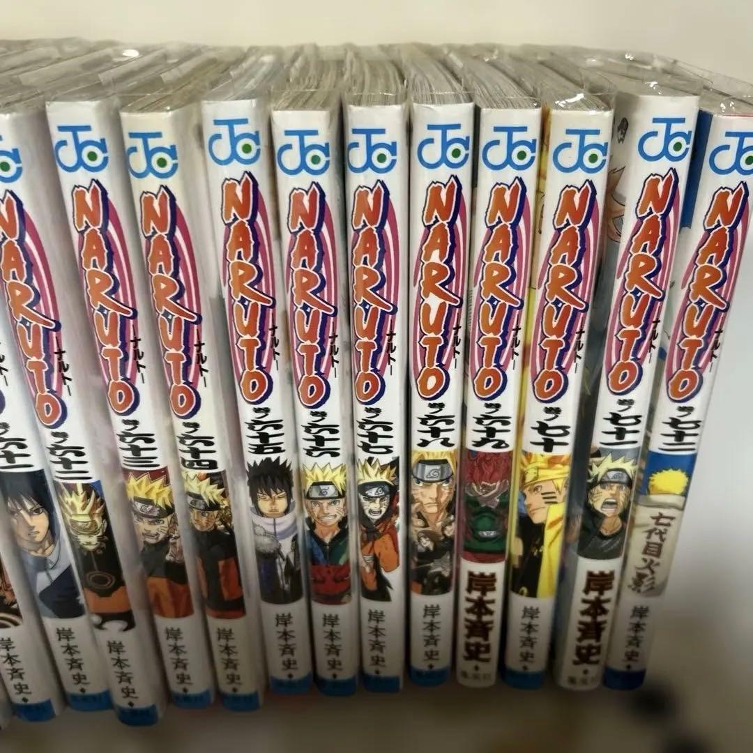 NARUTO 全巻セット 72巻➕サスケ真伝　来光編