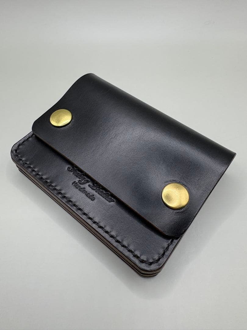 ショートトラッカーウォレット　HORWEEN　クロムエクセル(ホーウィン社)②