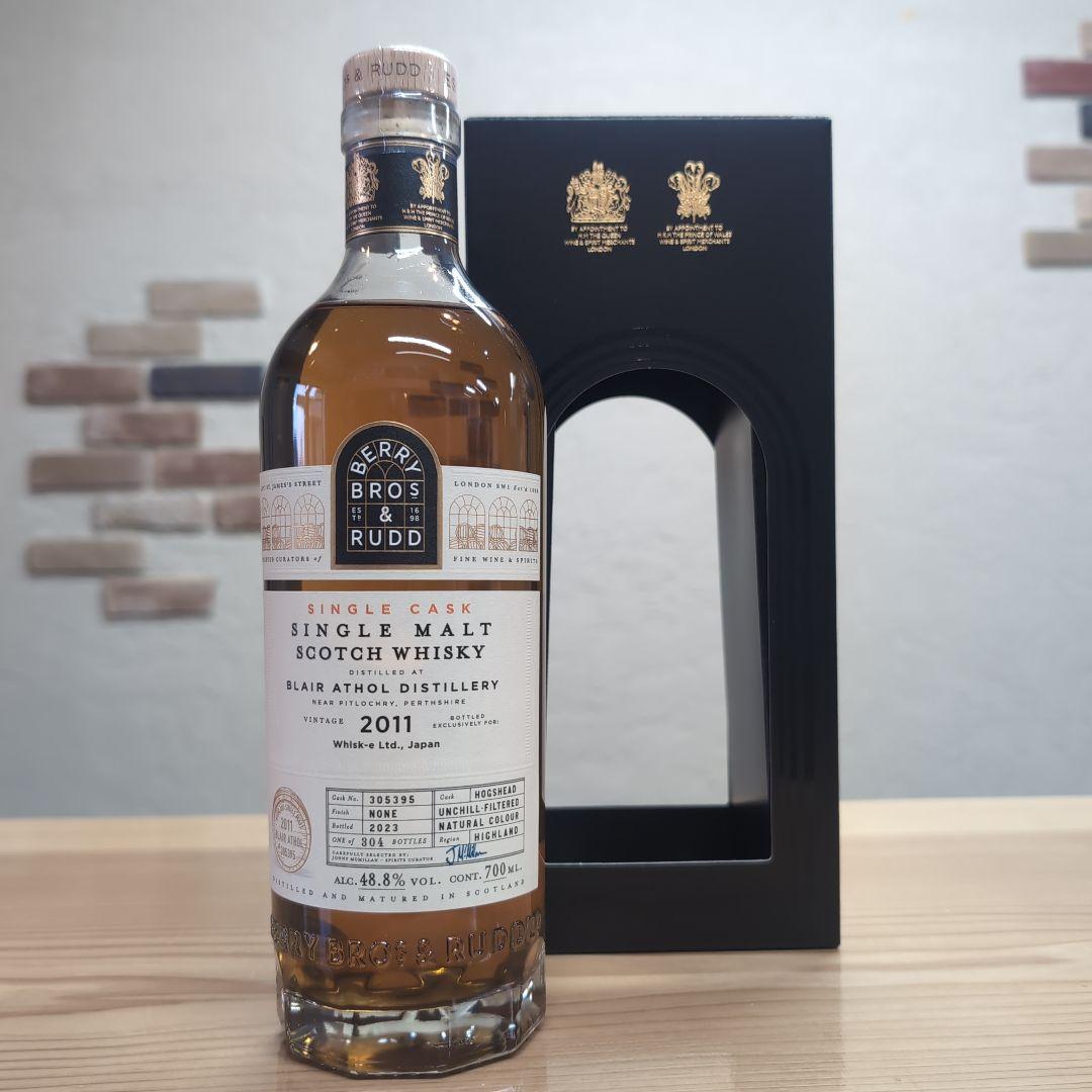 BB&R ベリーブラザーズ＆ラッド シングルカスクウイスキー 2011 未開栓