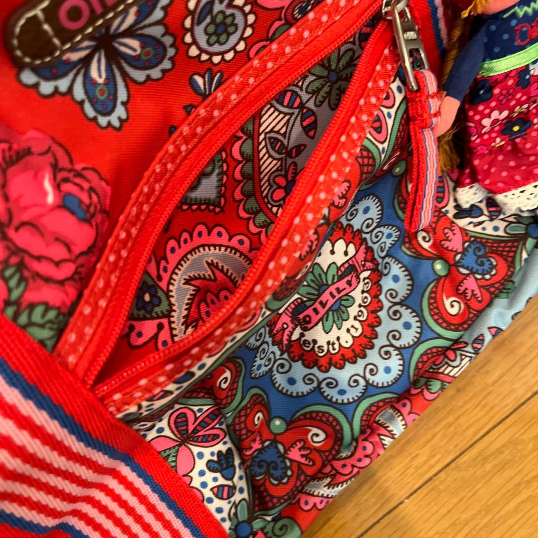 OILILY ボストンバッグ 花柄