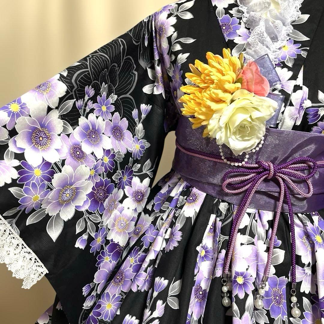 ＹＫ⑤浴衣　地雷系　量産型　ドレス　姫ギャル