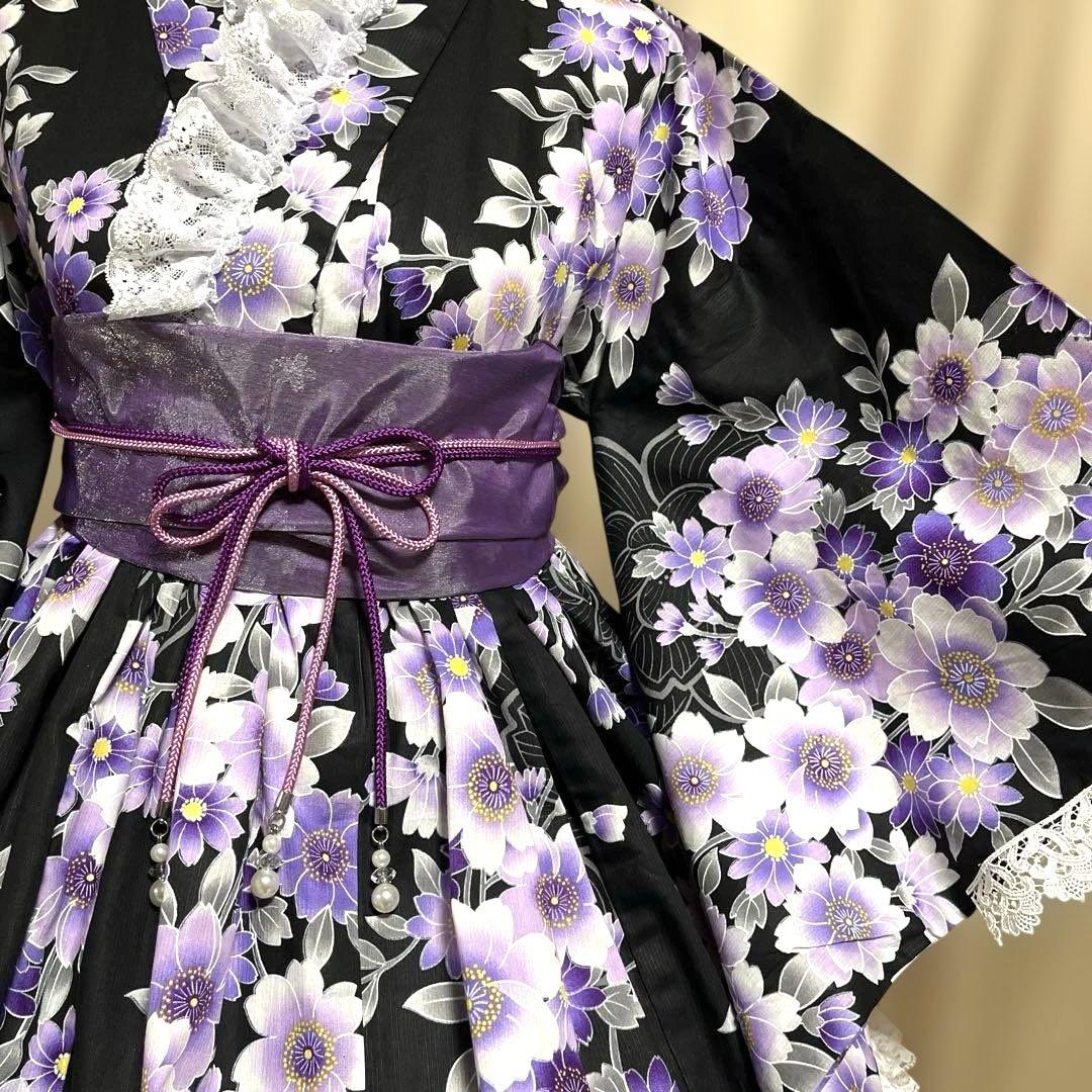 ＹＫ⑤浴衣　地雷系　量産型　ドレス　姫ギャル