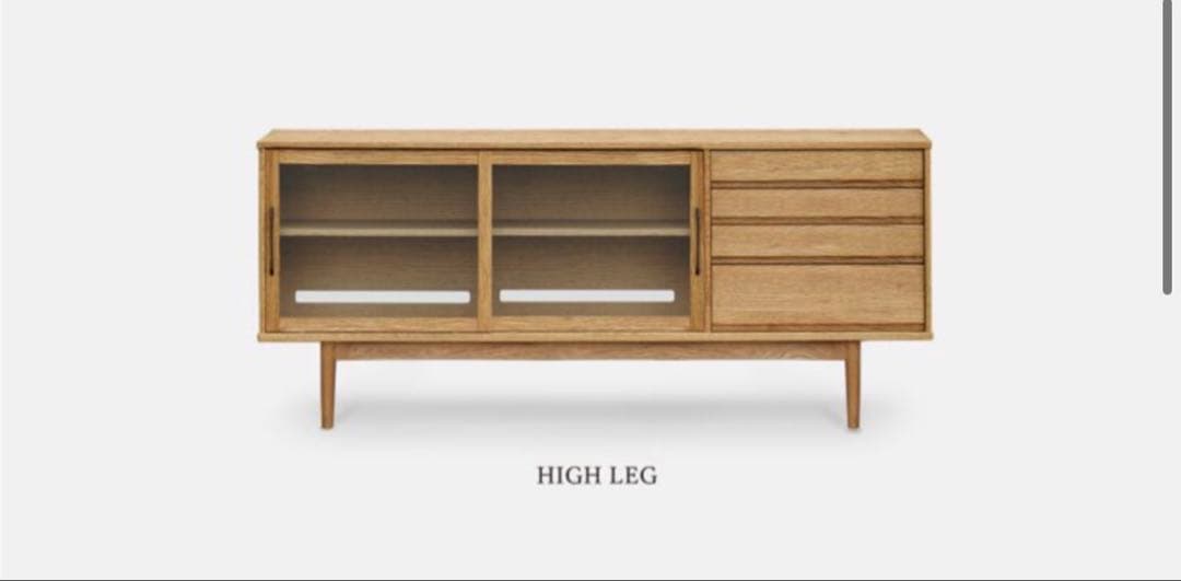 MOMONATURAL モモナチュラル　VENT SIDE BOARD 170