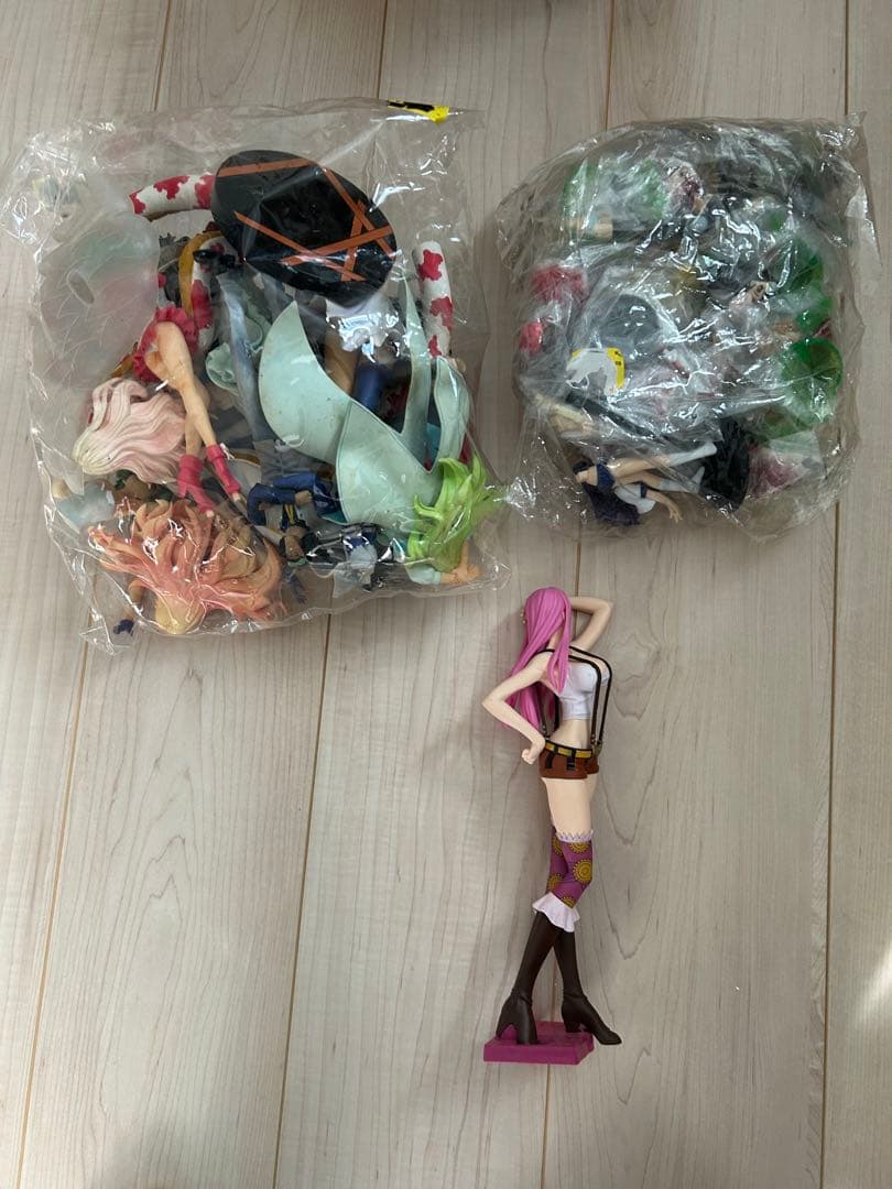 アニメ ワンピース マクロス ケロロ軍曹 フィギュア セット ジャンク