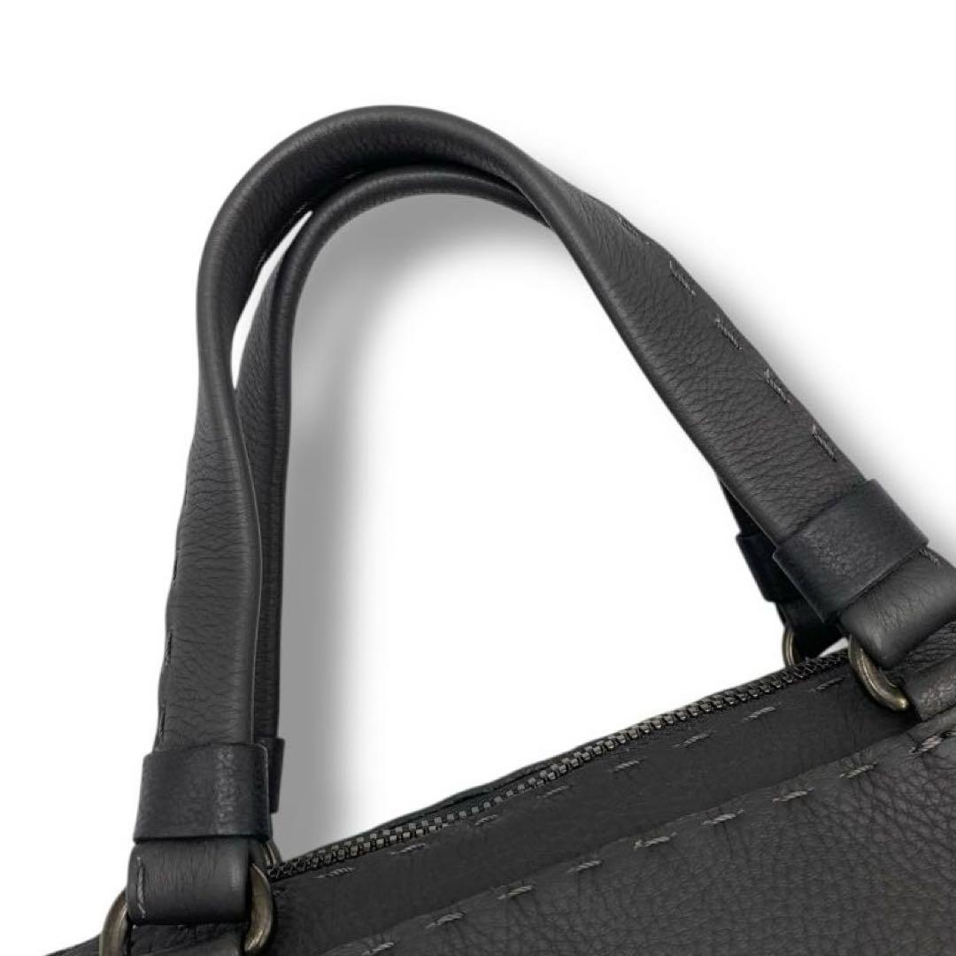 良品 エンリーべグリン ビジネス 2WAY バッグ A4 大容量 本革 出張